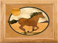Mustang Horse Trinket Box