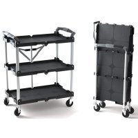 Pack-N-Roll Folding Collapsible Service Cart
