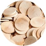 Woodpeckers 200 Wooden Circles