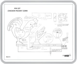Chicken Peckin' Corn