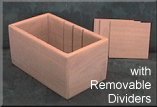 Solid Wood Removable Dividers