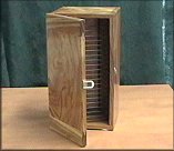 Canarywood - Flat Lid Box - CD Storage Image C