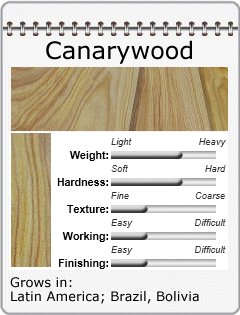 canarywood