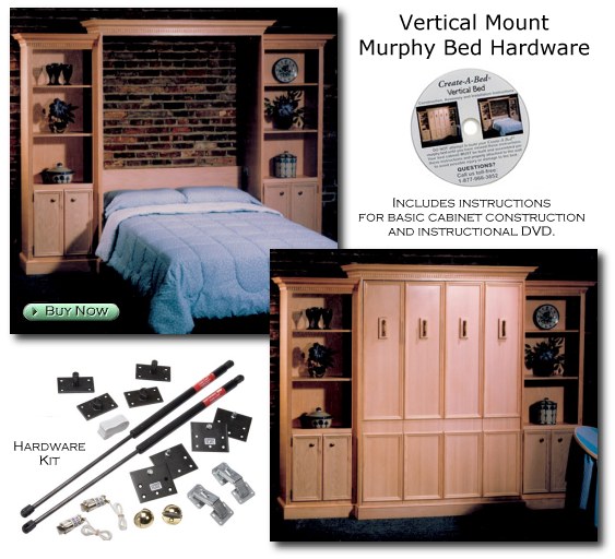 Woodwork Murphy Bed Vertical Plans PDF Plans