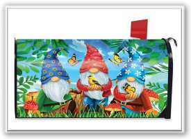 Sweet Gnomes Mailbox Cover