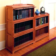 modular barrister's bookcase filled with books