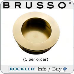 Brusso Recessed Pull