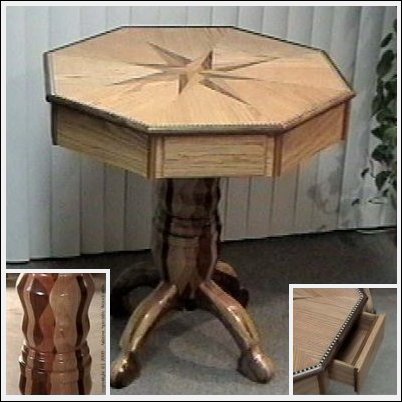 Decorative Inlay Table