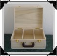 Poplar Woodburning Supplies Storage Box
