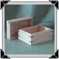 Ash Boxes with Recessed Lids for Inlay