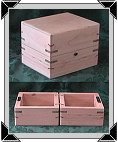 Cherry Standard Lid Box with Splined Miter Joints