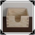 Ash Table Napkin Box: 12-22-08