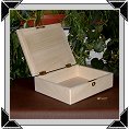 Poplar Flat Lid Box: 12-04-09