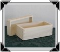 Poplar Standard Lid Box with Dovetail Joints for Glass Goblet