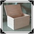 Poplar Flat Lid Boxes