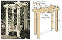 Arbor Woodworking Plan