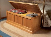 Cedar-Lined Oak Chest