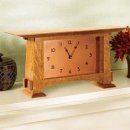 Arts & Crafts Mantel Clock