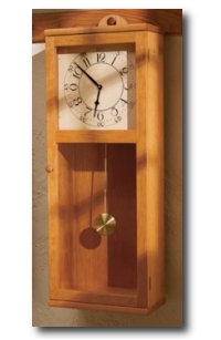 Simply Stated Shaker Clock Woodworking Plan