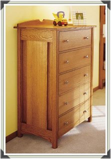 Kid's Oak Dresser Plans