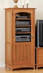Entertainment Center Tower Cabinet