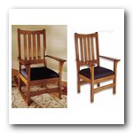 Two-In-One Arts & Crafts Chair/Rocker