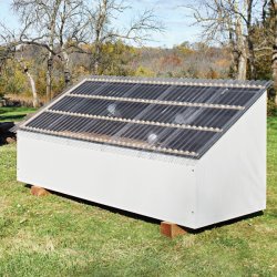 Air Drying Solar Kiln Woodworking Plan