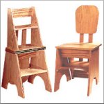 Two-In-One Seat/Step Stool Woodworking Plan