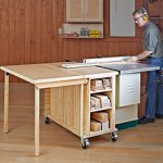 Tablesaw Outfeed Table Woodworking Plan