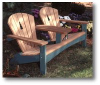 Double Settee Woodworking Plan