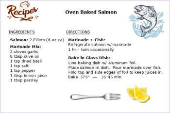 Baked Salmon