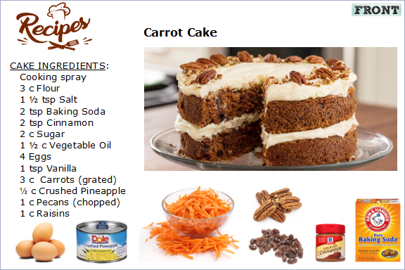 Carrot-Cake Recipe front