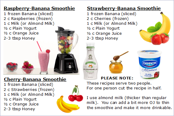 Smoothie Recipes