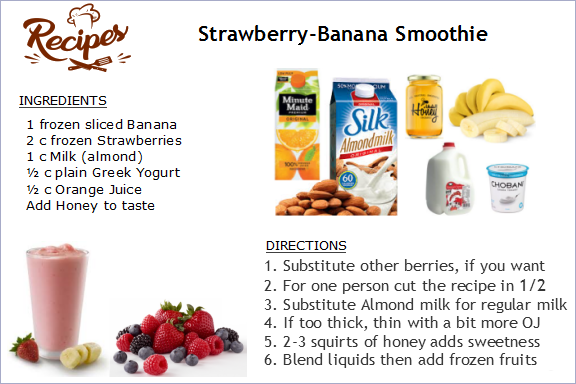 Strawberry-Banana Smoothie