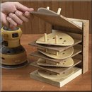 Flip-Up Sanding Disc Caddy Plan