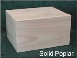 Poplar - Standard Interlocking Lid