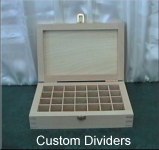 Birch Veneer & Alder with Custom Dividers 3