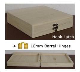 10mm Barrel Hinges