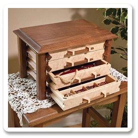 Pagoda-Style Jewelry Box