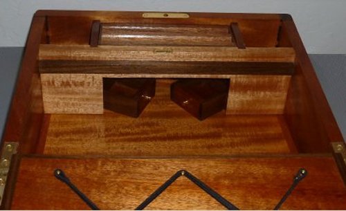 Mahogany Writing Slope 5