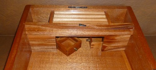 Mahogany Writing Slope 7