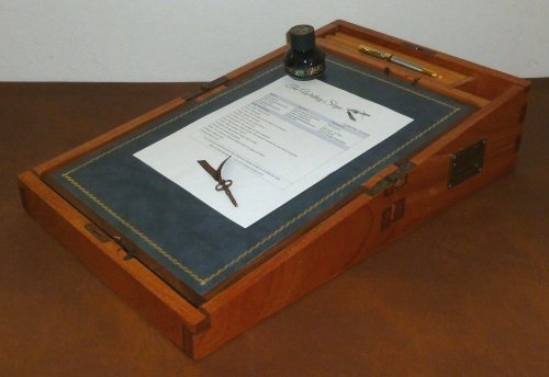 Mahogany Writing Slope 2