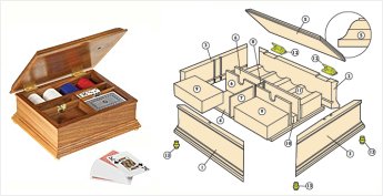 Poker Chip Box Plans